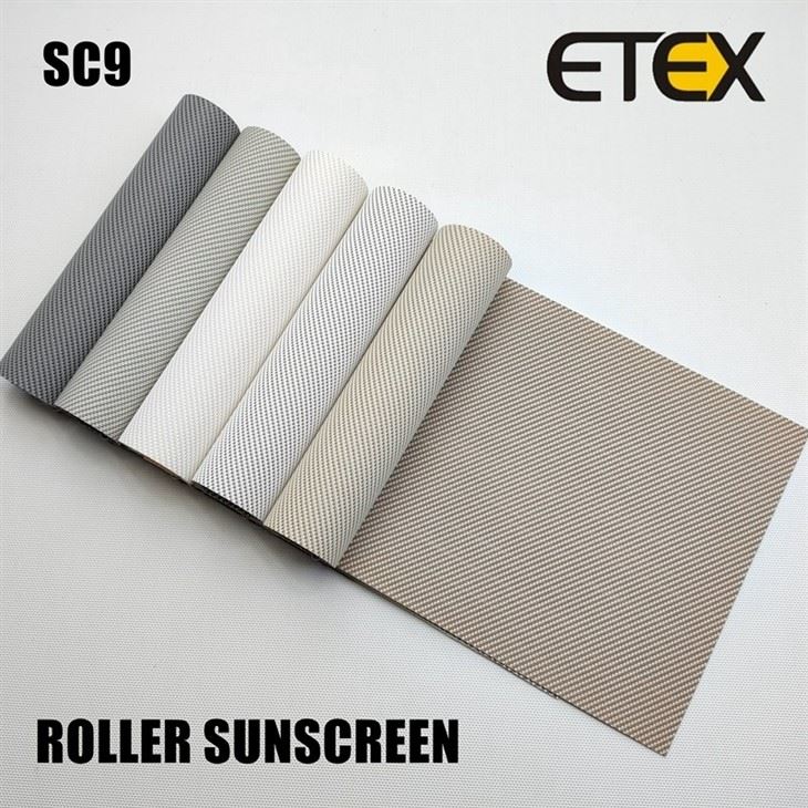 SC9 1% New Design Sunscreen Blinds Fabrics Privacy Protection